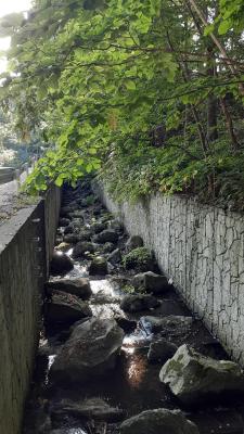 藻岩下の風景